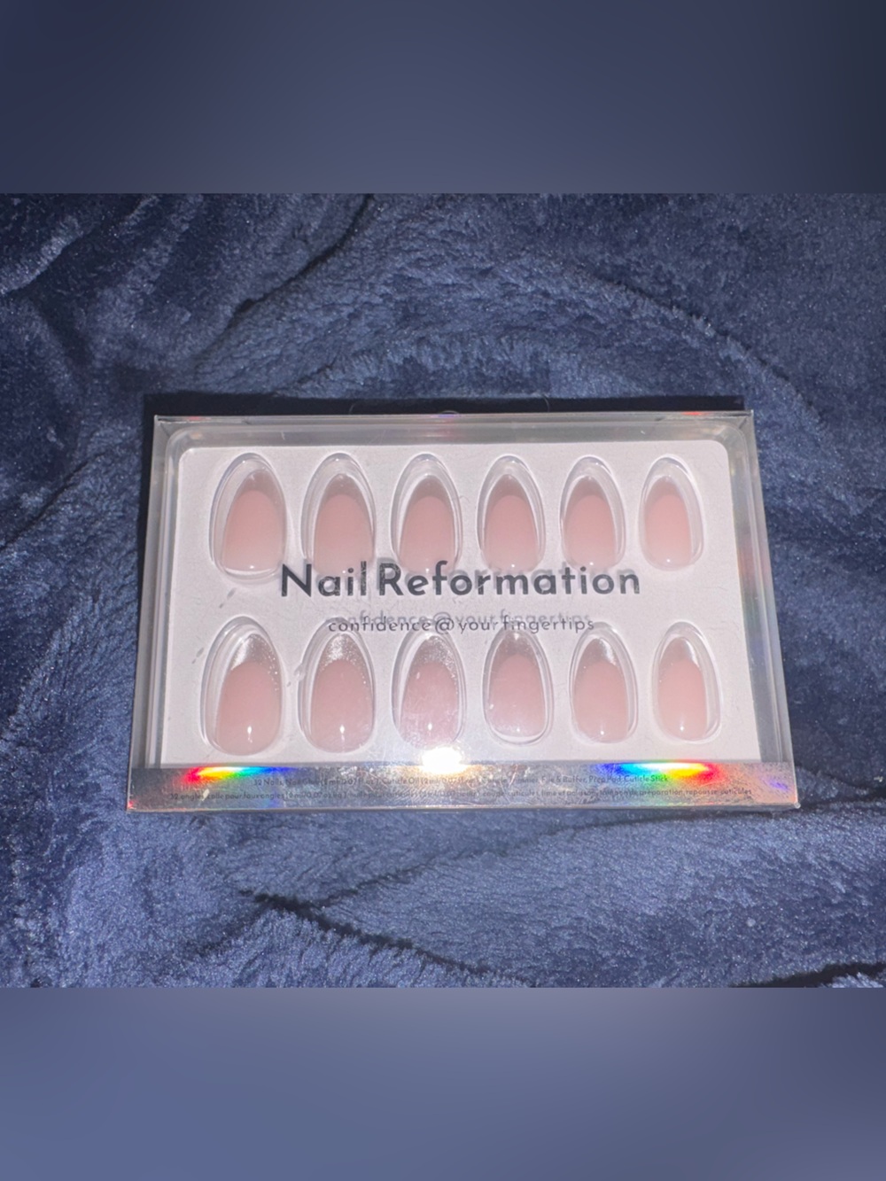 Nail Reformation Pink Press-On Almond Nails